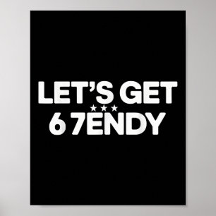 Póster Vamos a Sendy 67 Seis Siete Meme 