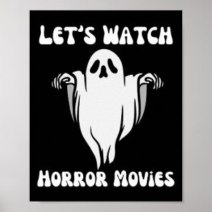 Póster Vamos a ver películas de terror Cómicas divertidas