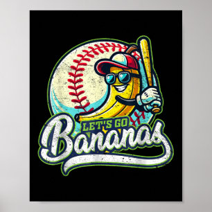 Póster Vamos Bananas Vestir A Los Hombres Mujeres Niños