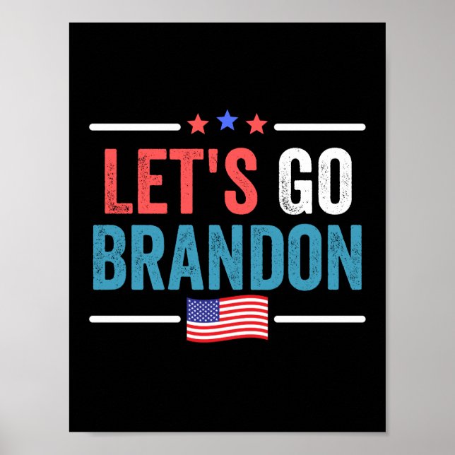 Póster Vamos Brandon (Frente)