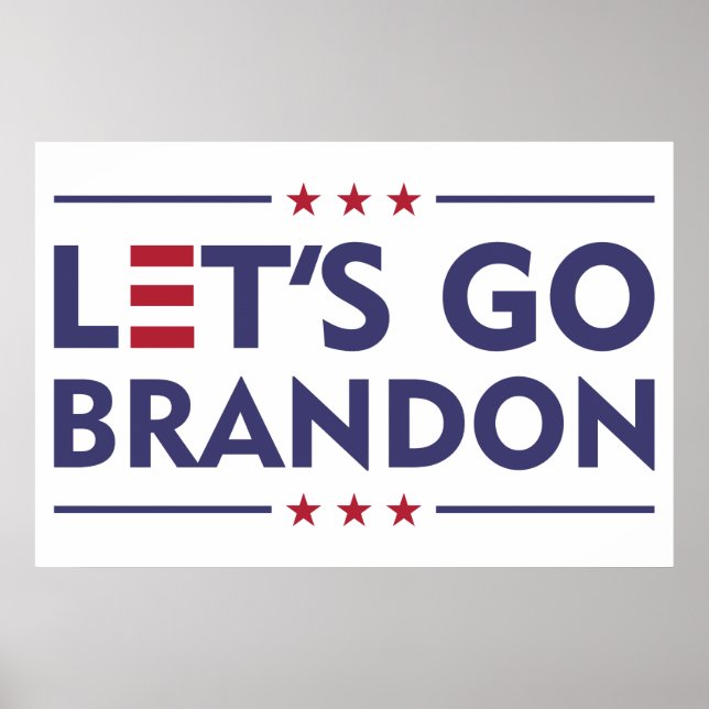 Póster Vamos Brandon (Frente)