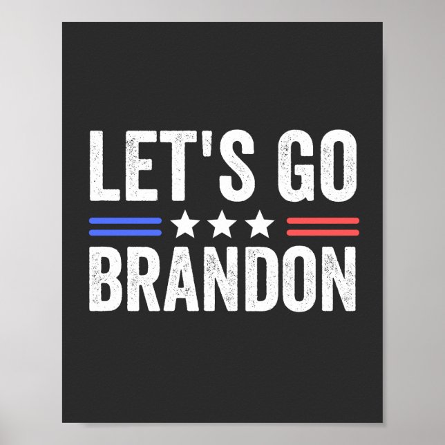 Póster Vamos Brandon (Frente)