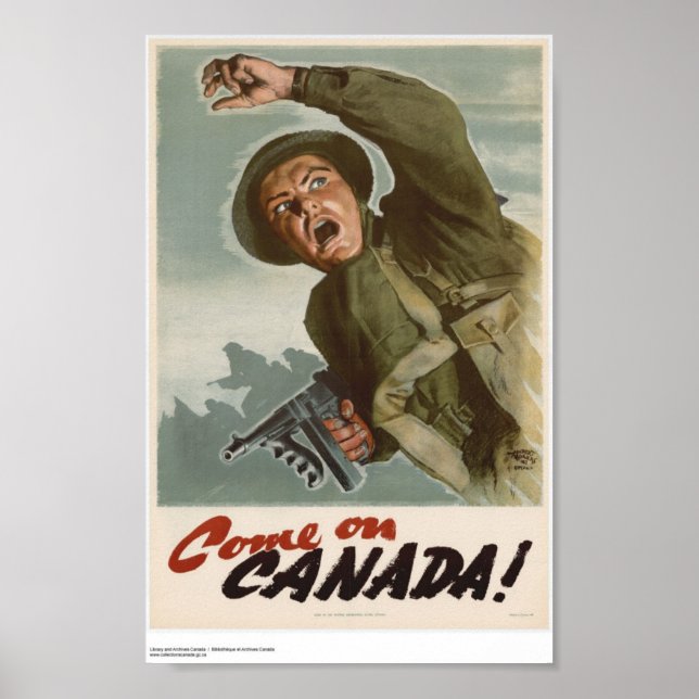 Póster ¡Vamos Canadá! (Frente)