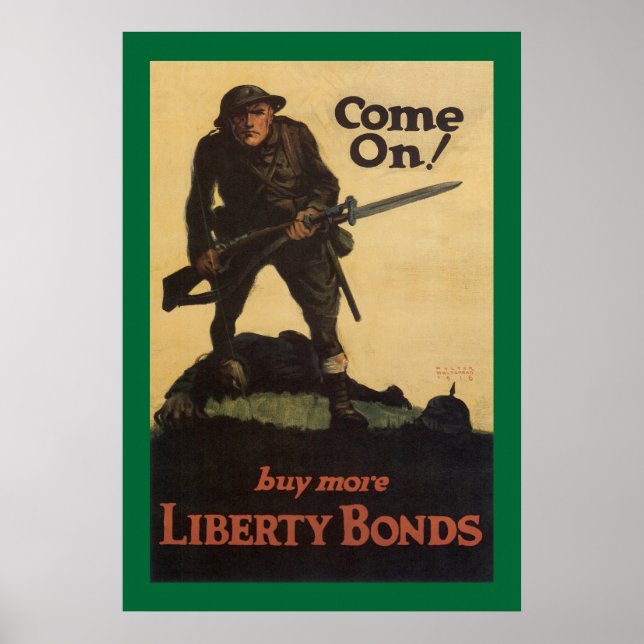 Póster ¡Vamos! - compre más Bonos de la Libertad (Frente)