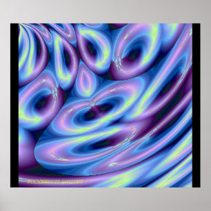 Póster ¡¡¡VAMOS CON EL FLUJO!!! (Azul RNK)