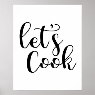 Póster Vamos Cook Poster