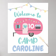 Vamos de Glamping Nombre del Campamento de Chicas