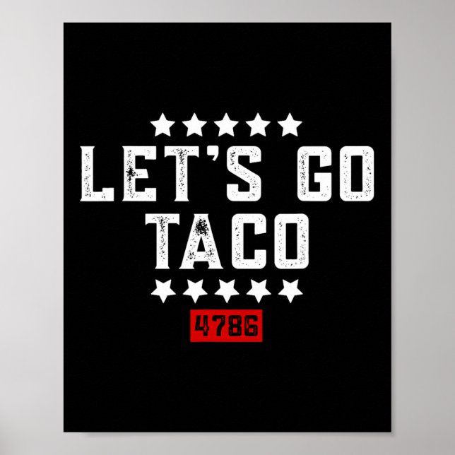 Póster Vamos Taco &#   (Frente)