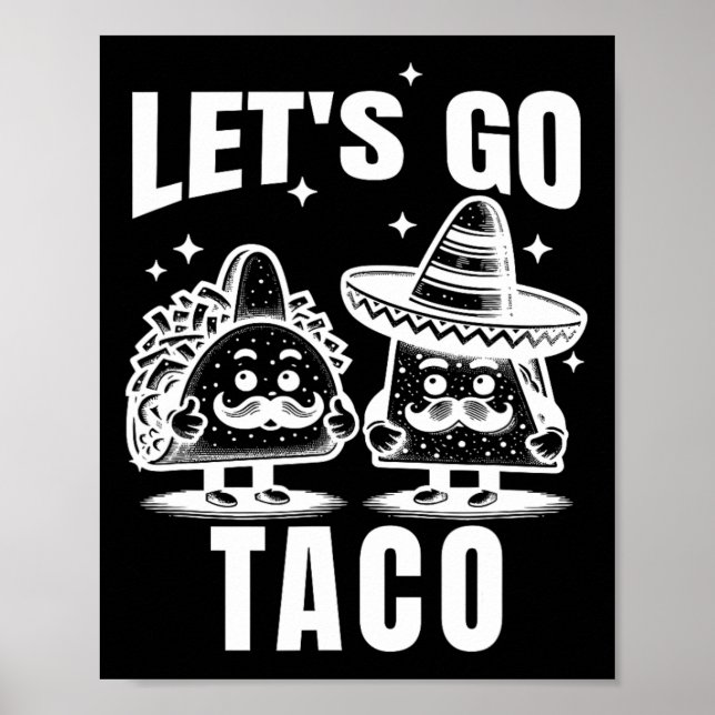 Póster Vamos Taco 1  (Frente)