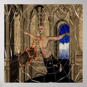 Póster Vampire Spiders Web