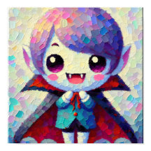 Vampiro de Halloween de Cute Kawaii