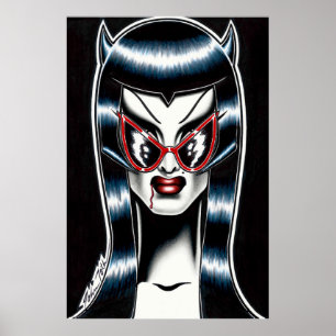 Póster Vampiro en la playa