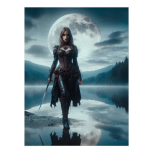 Póster Vampiro femenino