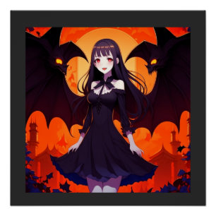 PÓSTER VAMPIRO PRINCESO DE BAÑOS - GÓTICO
