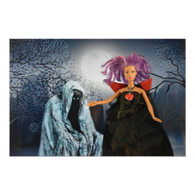 Póster Vampiro reuniéndose con amigos (Anverso)