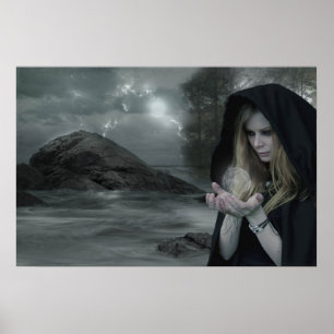 Póster Vampiro y brujería