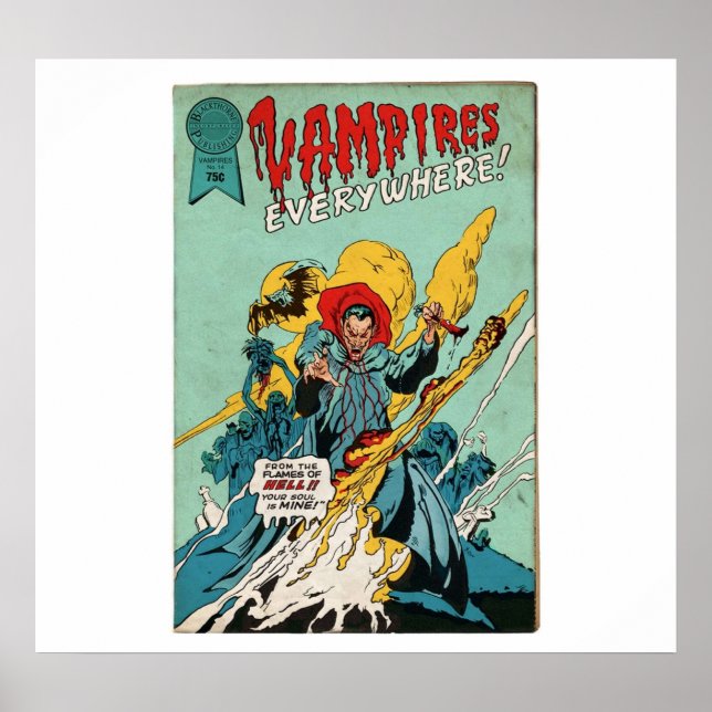 Póster Vampiros por todas partes (Frente)