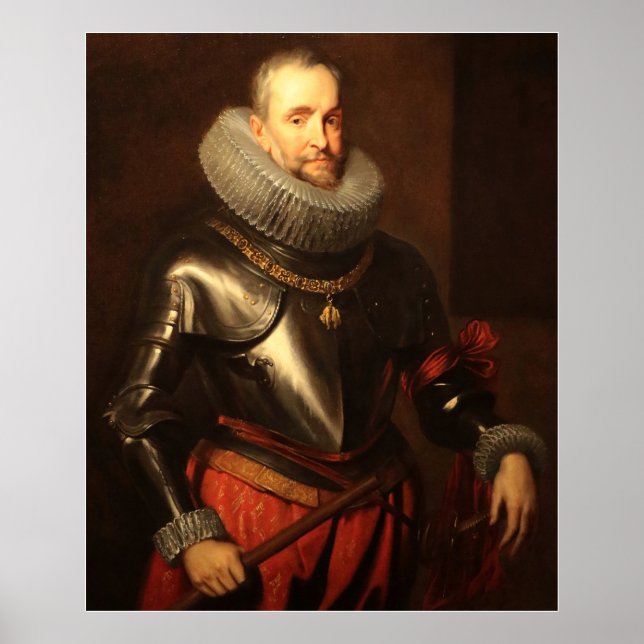 Póster Van Dyck - Ambrogio Spinola Show Court Painter (Frente)