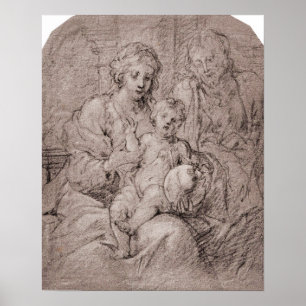 Póster Van Dyck - Boceto