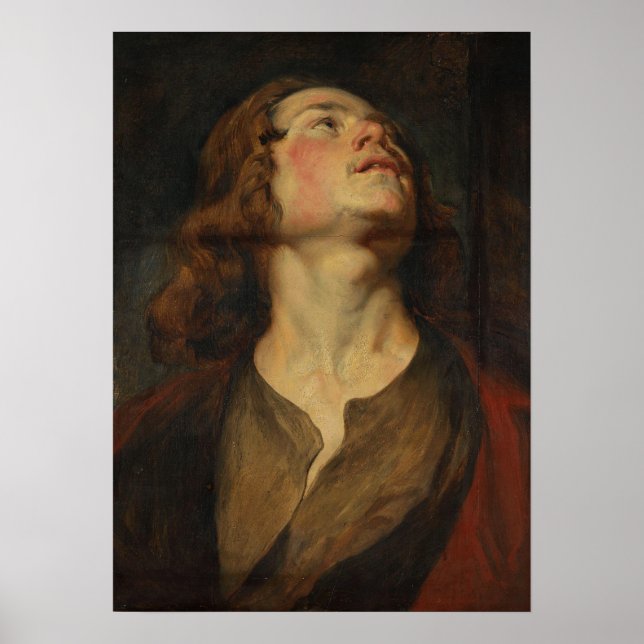 Póster Van Dyck - Cabeza de San Juan (Frente)