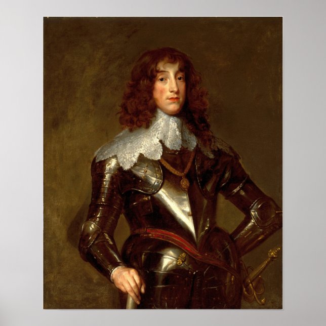 Póster Van Dyck - Carlos Luis Elector Palatino (Frente)