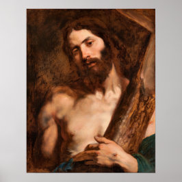 Póster Van Dyck - Cristo cargando la cruz