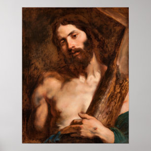 Póster Van Dyck - Cristo cargando la cruz