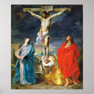 Póster Van Dyck - Crucifixión