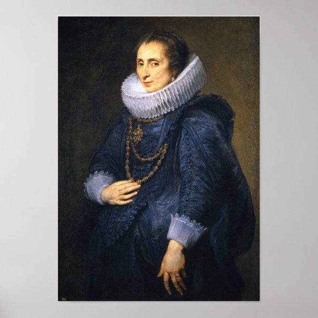 Póster Van Dyck - Dama desconocida (Frente)