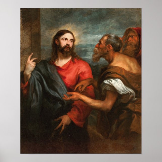 Póster Van Dyck - El dinero del tributo (Frente)