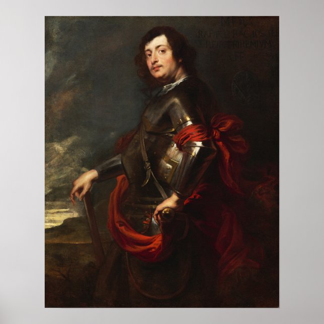 Póster Van Dyck - El Prefecto Raffaele Raggi (Frente)