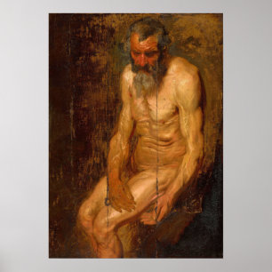 Póster Van Dyck - Estudio de figura