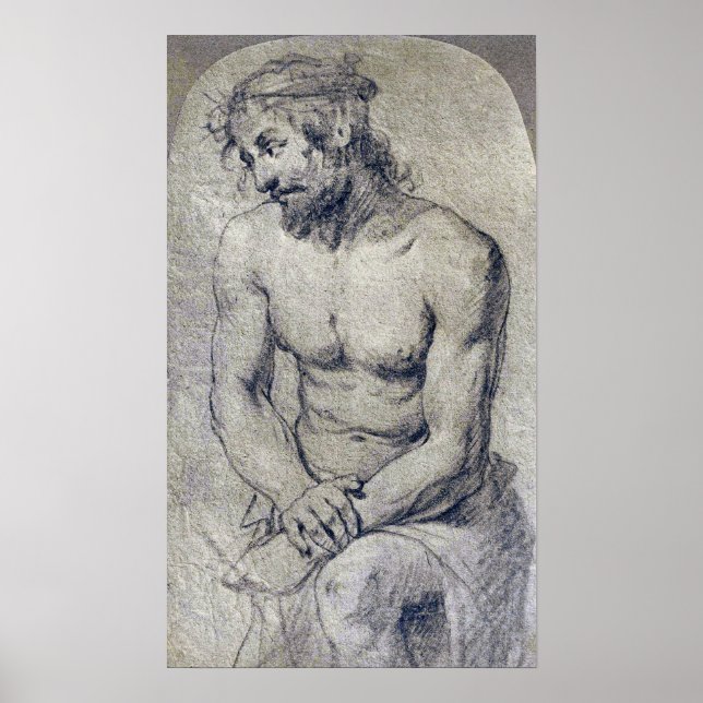 Póster Van Dyck - Estudio de figura (Frente)