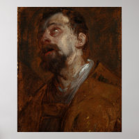 Van Dyck - Estudio de un santo