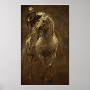 Póster Van Dyck - Hombre A Caballo