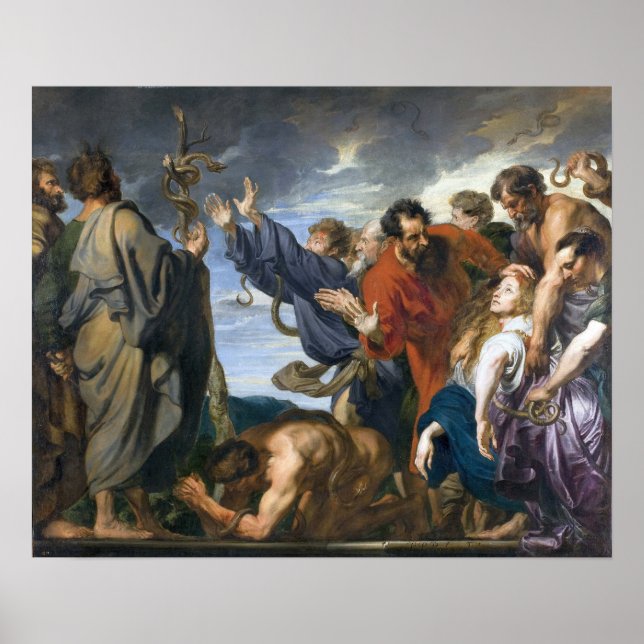 Póster Van Dyck - La serpiente de bronce (Frente)