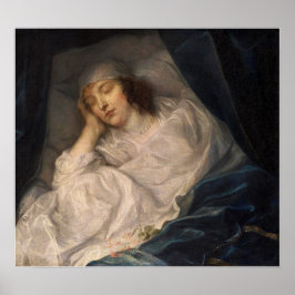 Póster Van Dyck - Lady Digby en su lecho de muerte