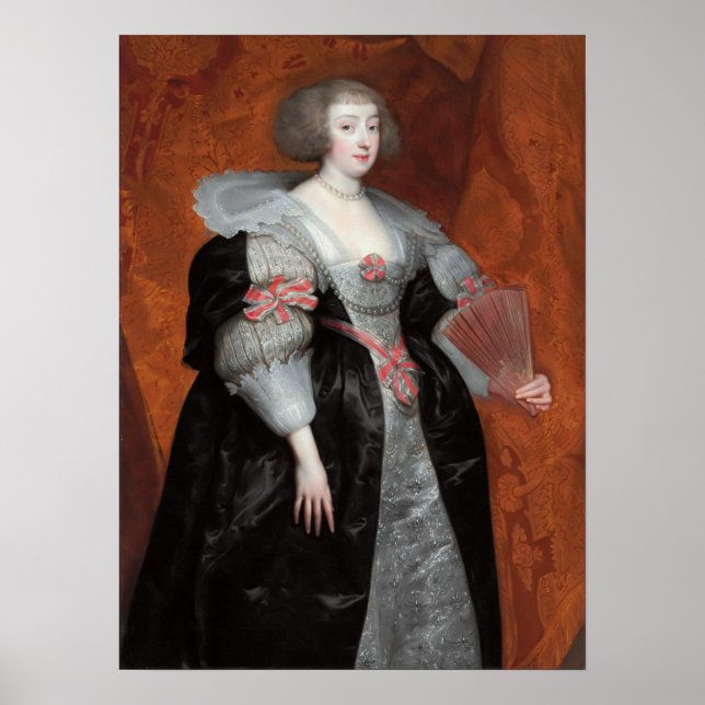 Póster Van Dyck - Marguerite De Lorena (Frente)