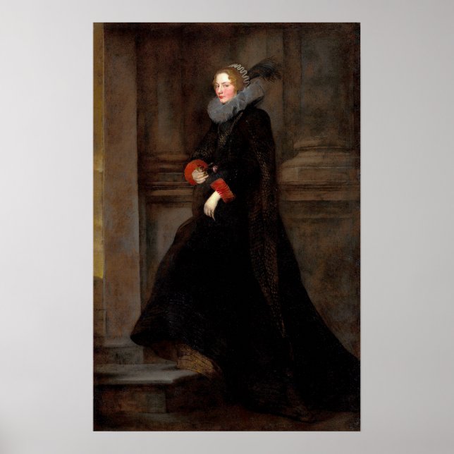 Póster Van Dyck - Marquesa Geronima Spinola (Frente)