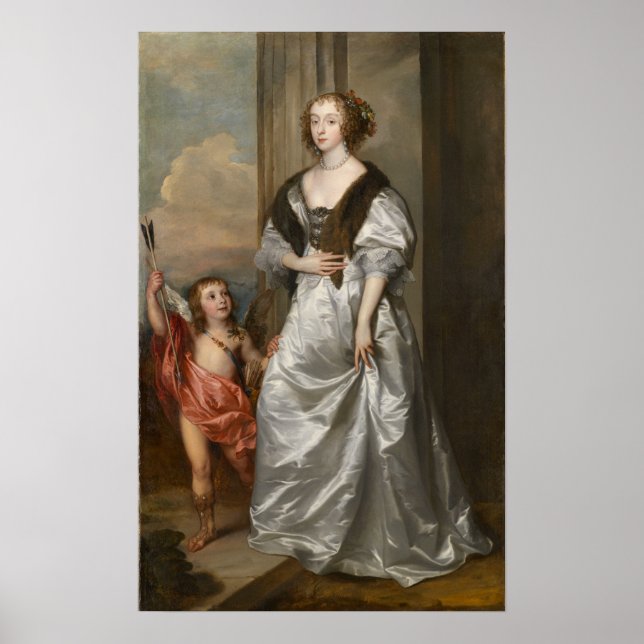 Póster Van Dyck - Mary Villiers como Venus (Frente)