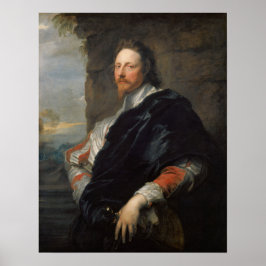 Póster Van Dyck - Nicolas Lanier