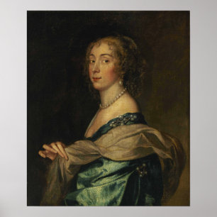 Póster Van Dyck - Penelope Lady Bayning Más tarde Lady He