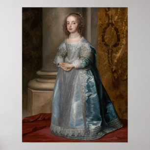 Póster Van Dyck - Princesa María Hija De Carlos I
