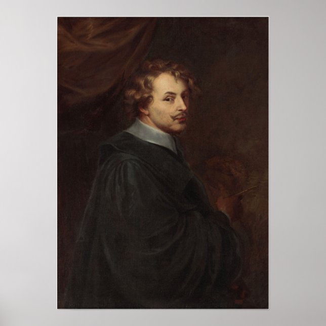 Póster Van Dyck - Retrato (Frente)