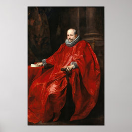 Póster Van Dyck - Retrato De Agostino Pallavicini