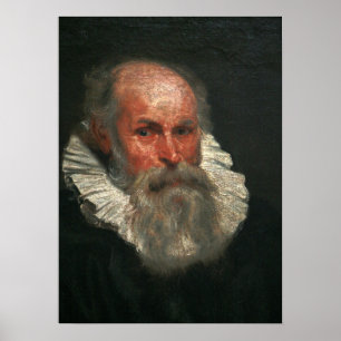 Póster Van Dyck - Retrato de anciano
