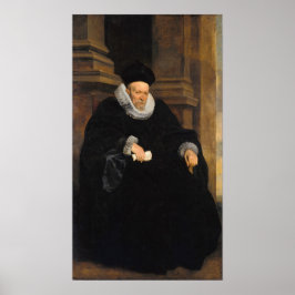 Póster Van Dyck - Retrato De Un Caballero Genovés
