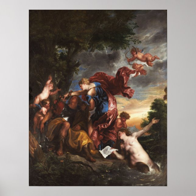 Póster Van Dyck - Rinaldo Y Armida (Frente)