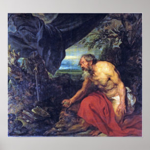 Póster Van Dyck - San Jerónimo