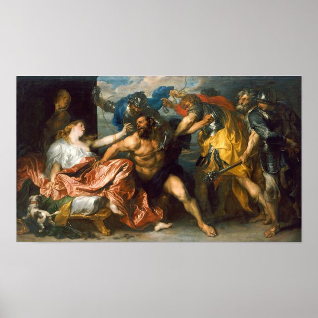 Póster Van Dyck - Sansón y Dalila (Frente)